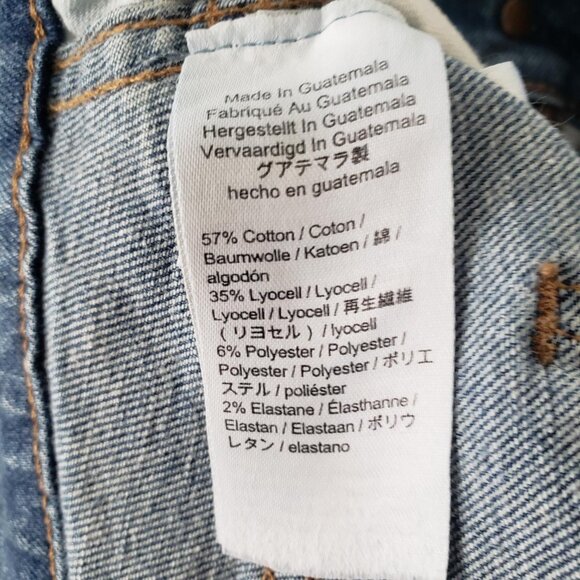 Madewell 10" High-Rise Skinny Jeans with Button-Front - Picture 8 of 8